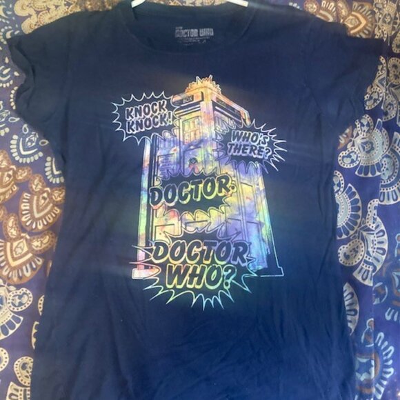 Dr. Who navy T-shirt - Picture 1 of 1